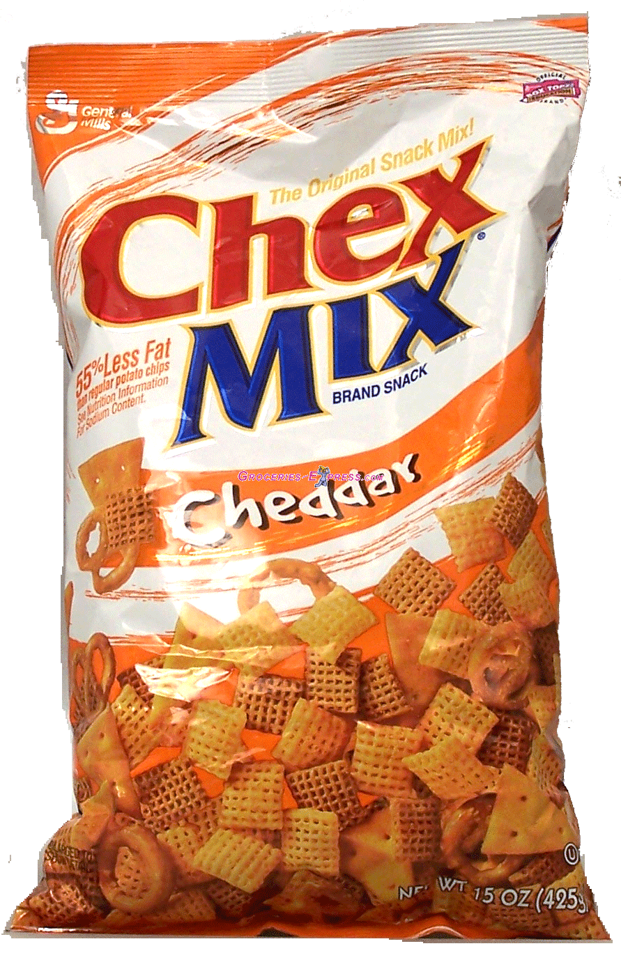 Chex Mix  cheddar flavor snack mix Full-Size Picture